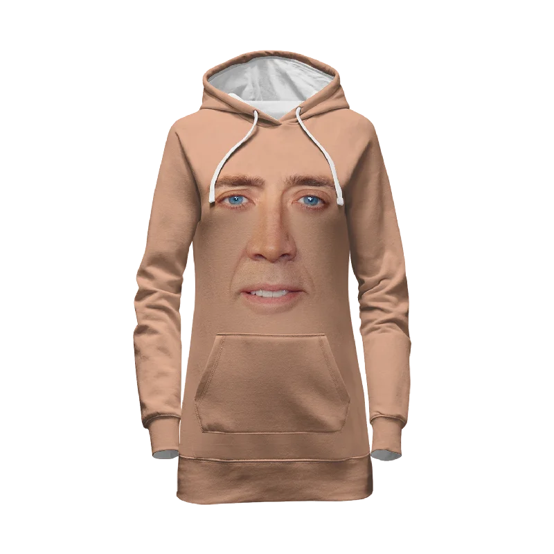 Cage Face Hoodie Dress