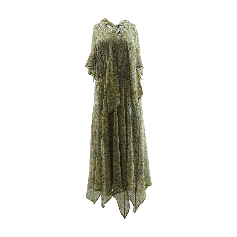 Blue Misc Maxi Dress Chic Boho Print Maxi Dress