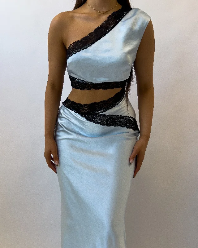 Evelyn Maxi Dress - Blue Comfortable Casual Maxi Dress
