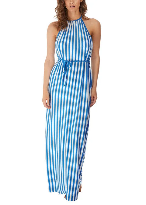 Freya Beach Hut Maxi Dress, Blue Moon Cozy Spaghetti Strap Maxi Dress