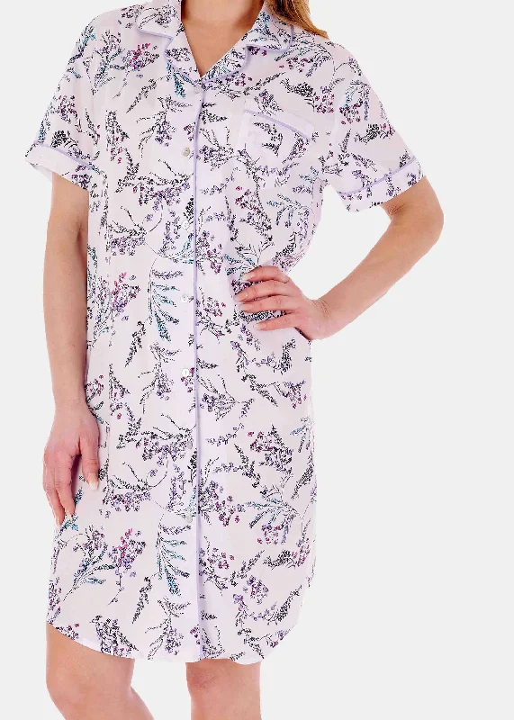 Jules Viscose VELCRO® Brand Fastening Nightdress