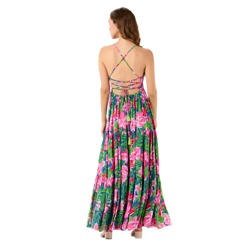 Kailani Maxi Dress One Size Elegant Wraparound Maxi Dress