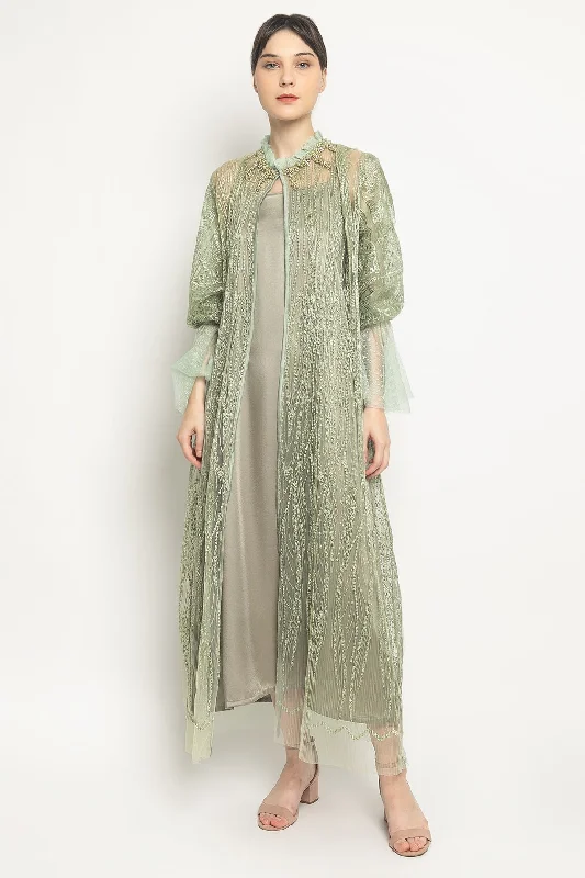 Ayra Dress in Sage Green