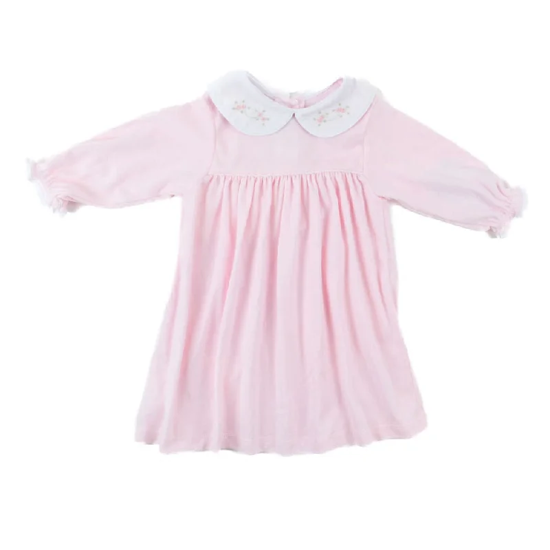 Knit Tiny Bud Dress - Pink
