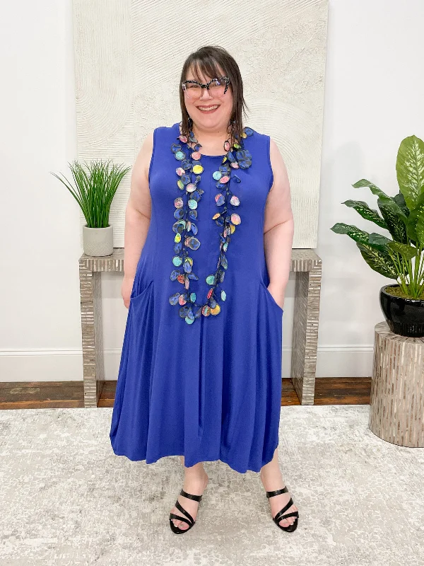 Janis Dress, Wisteria Tencel