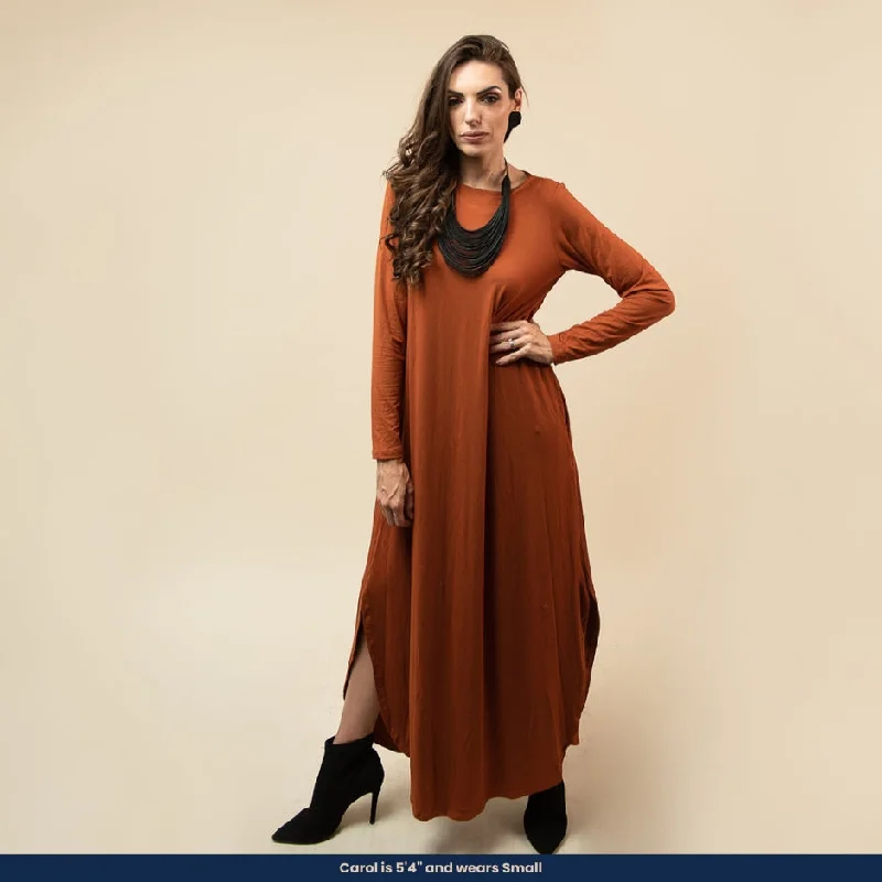 Liane - Maxi Dress Stylish Maxi Dress with Frills