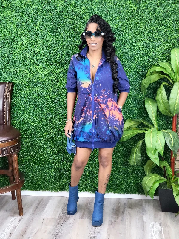Midnight Baddie Jacket Dress