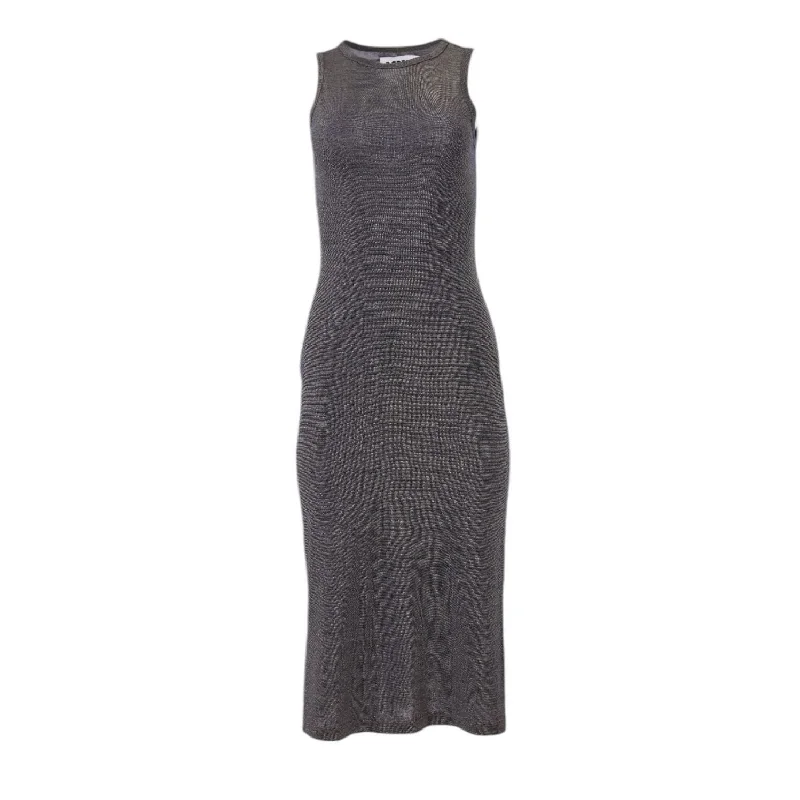 Metallic Dress | Black
