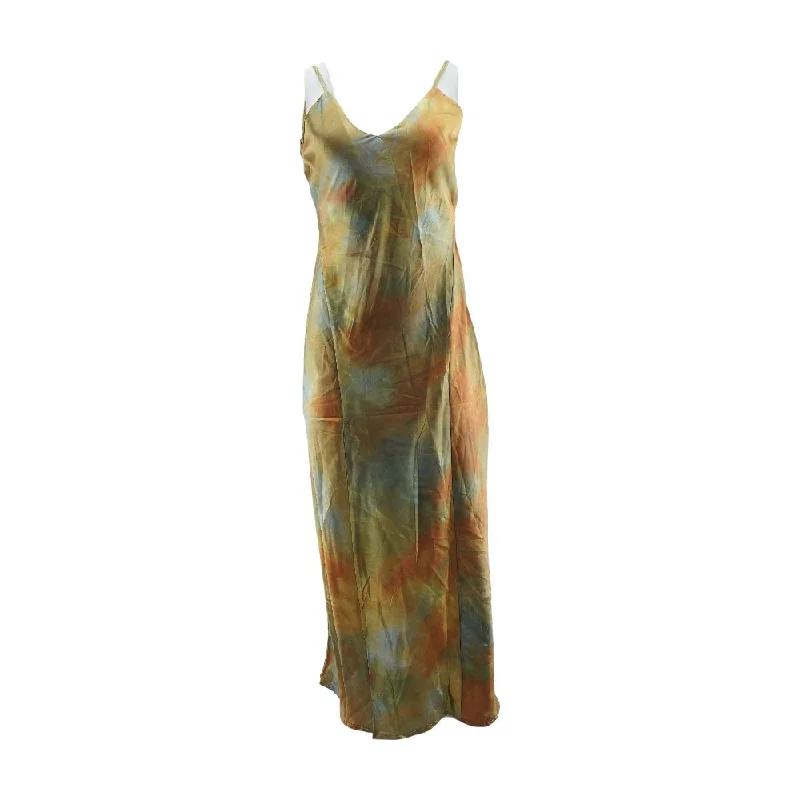 Multi Tie Dye Maxi Dress Elegant Velvet Maxi Dress