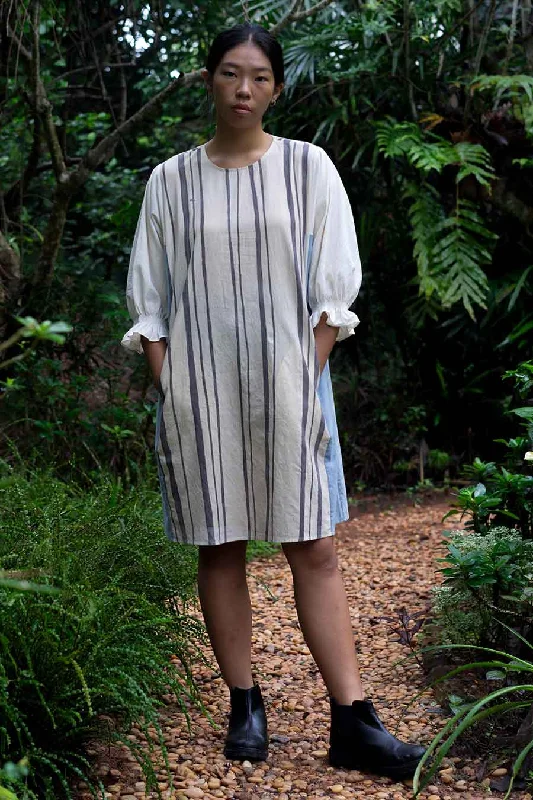 Off-White Solistace Hand-Painted Dress