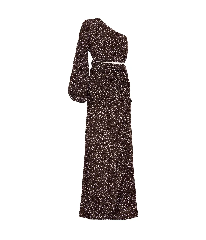 Asymmetric Maxi Dress in Everlasting Stylish Empire Waist Maxi Dress