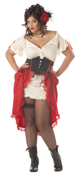 Plus Size Cantina Girl Costume Cultural Fancy Dress