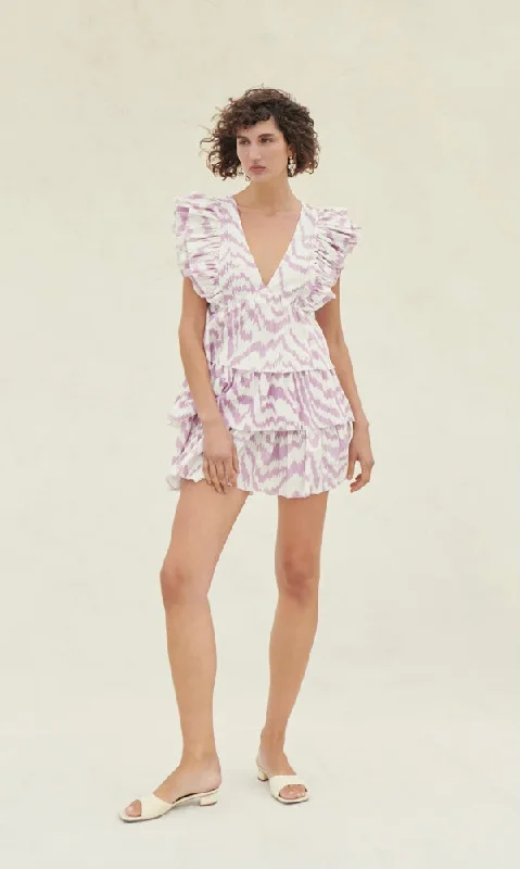 Saylor NYC Calista Dress - Lavender Inkat