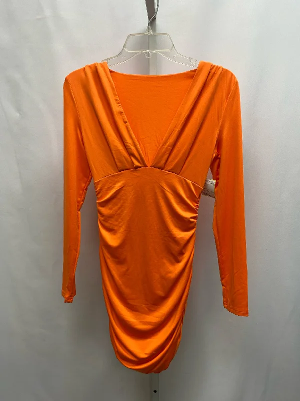 Size Small Orange Junior Dress