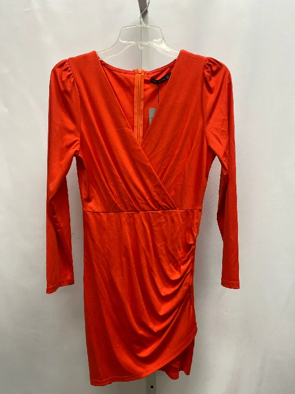 Size Small Orange Junior Dress