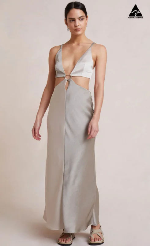 Stone multi Felix V maxi dress Classic Black Maxi Dress