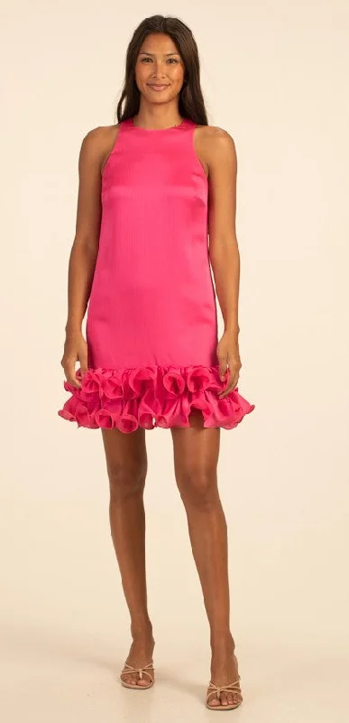 Trina Turk Feather Dress - Pink