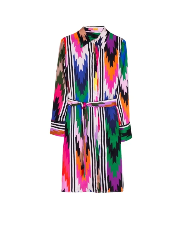Vilagallo Navajo Print Dress