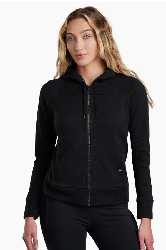 KÜHL Lola Full Zip Hoody Hoodie with Lace Feminine Delicate