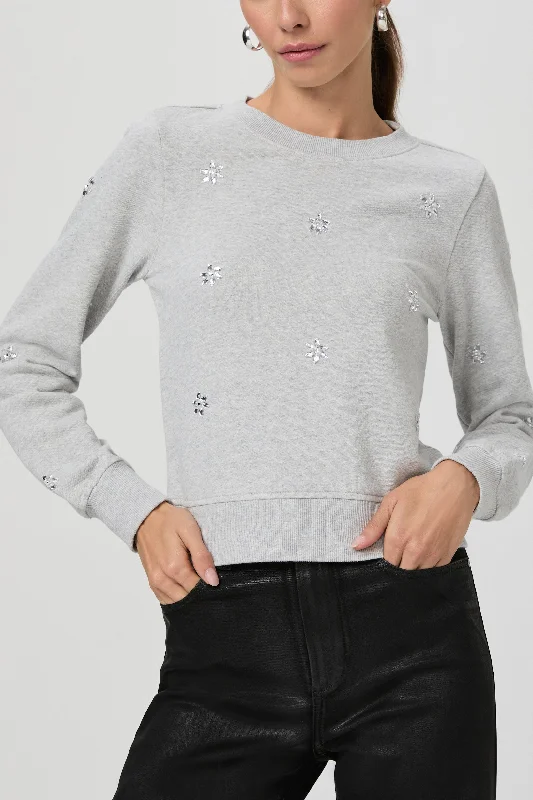 Ordenna Sweatshirt Hoodie with Set-In Sleeves Structured Classic