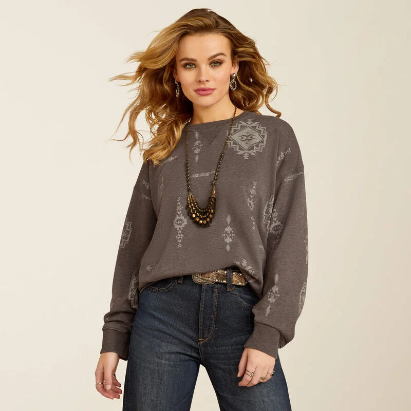 Outlaw Oversized Sweatshirt #10052414 Hoodie with Puffed Sleeves Voluminous Trendy