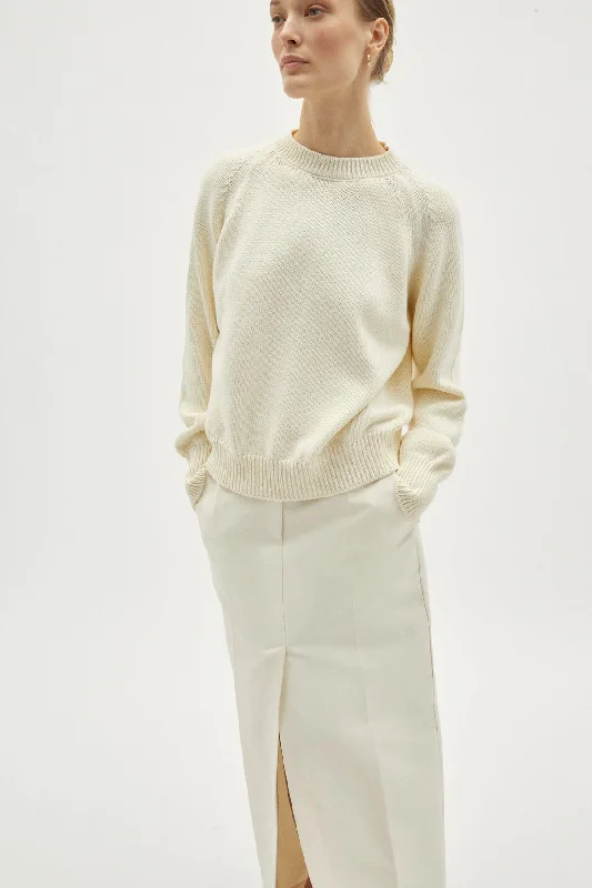 The Organic Cotton Tricot Sweater Bright Pastel Dark