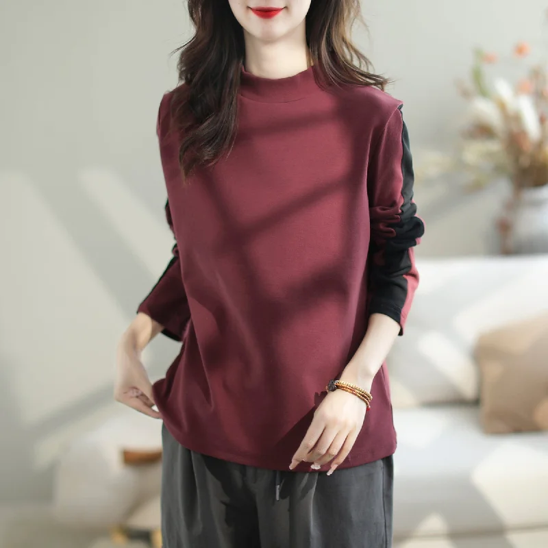 Women Autumn Casual Fashin Elastic Sweater Oversized Loose Flowy