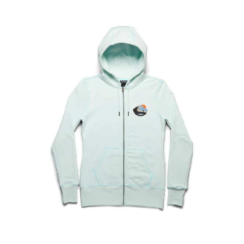 Women's Hike More Hoodie  |  Pastel Blue Hoodie Dress Longline Feminine