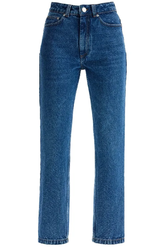 Classic Fit Jeans  - Blue Comfortable Mid-Rise Jeans