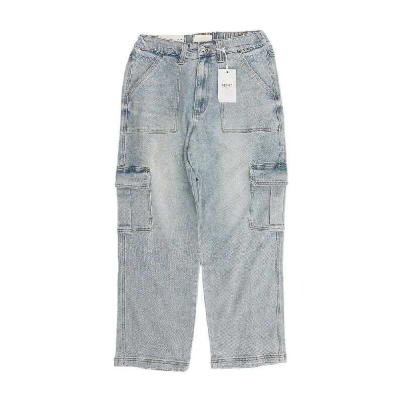 Blue Solid Jeans Stylish Bootcut Denim Jeans