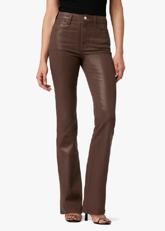 JOE'S JEANS The Hi Honey Bootcut Coated in Tiramisu Comfortable Dark Wash Jeans