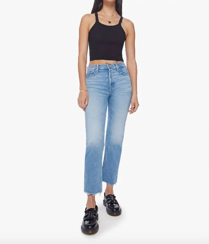 The Tomcat Ankle Fray Jean In Kitty Corner Comfortable Boyfriend Jeans