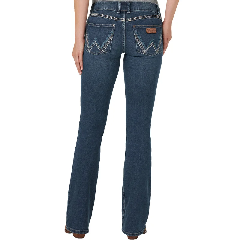 Wrangler Women's Retro Sadie Bootcut Jeans Classic Slim Fit Jeans