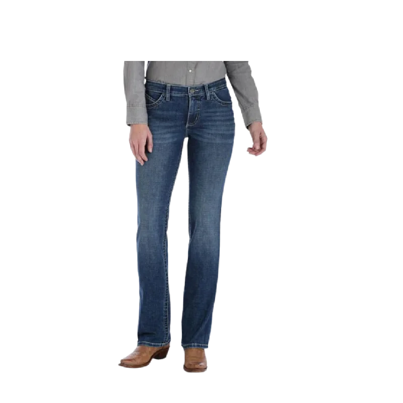 Wrangler Women's The Ultimate Riding Willow Davis Jeans Comfortable Ankle Jeans