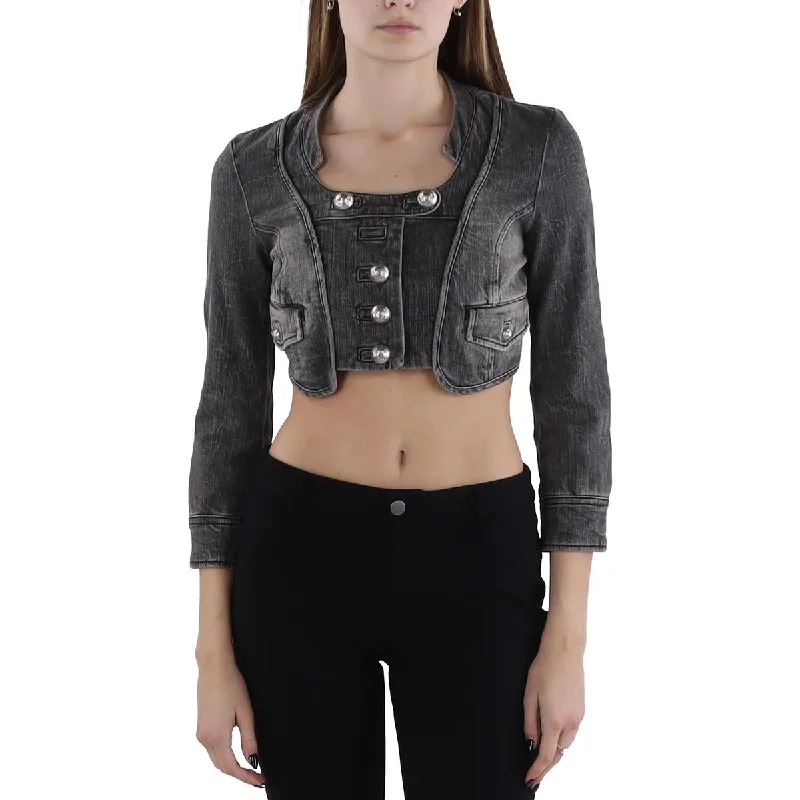 Womens Buttons Casual Wear Denim Jacket Herringbone Jacket Houndstooth Jacket Plaid Jacket Womens Buttons Casual Wear Denim Jacket Herringbone Jacket Houndstooth Jacket Plaid Jacket