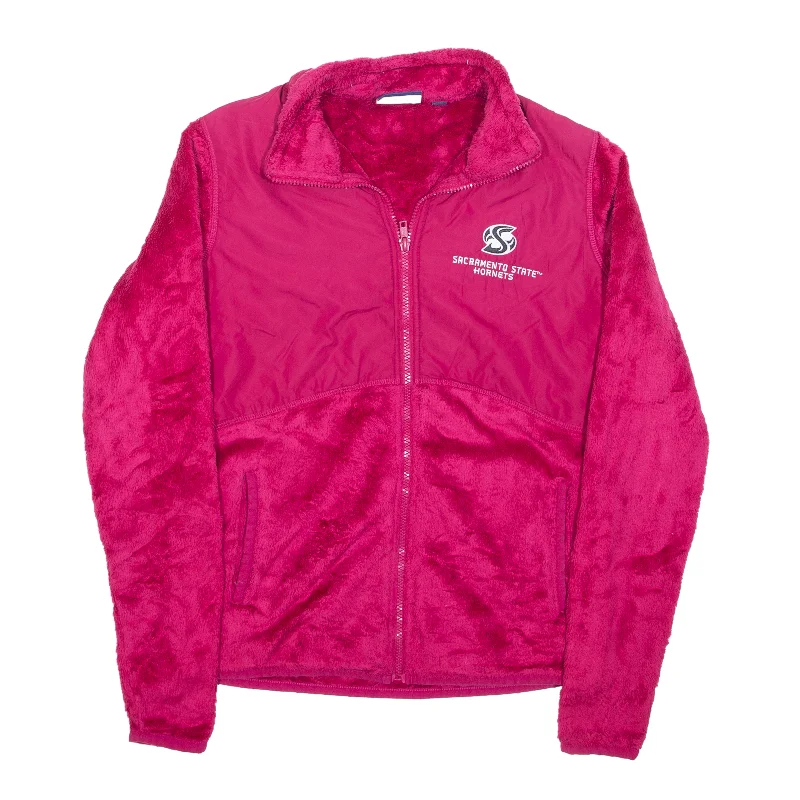 CHAMPION Sacramento State Hornets Fleece Jacket Pink Womens S Fleece Jacket Down Jacket Feather Jacket CHAMPION Sacramento State Hornets Fleece Jacket Pink Womens S Fleece Jacket Down Jacket Feather Jacket