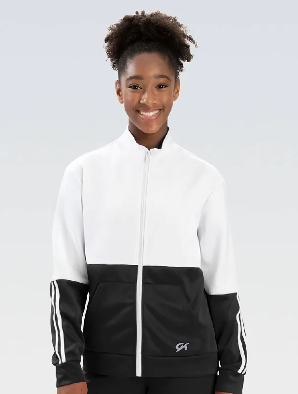 Colourblock Slim Fit Jacket Front Pockets Side Pockets Patch Pockets