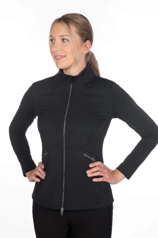 HKM Harbour Island Functional Jacket Notch Collar Peter Pan Collar Cowl Neck