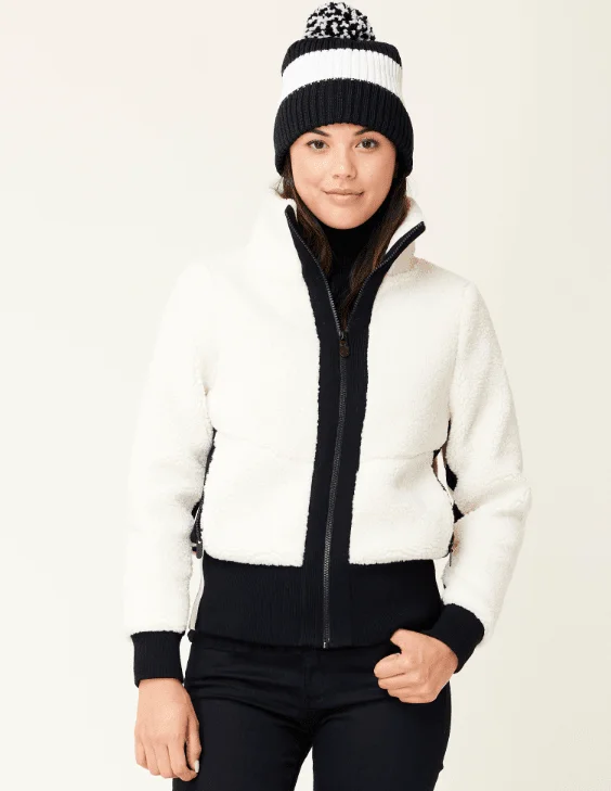 Krimson Klover Women's Stevie Fleece Jacket Knit Fabric Woven Fabric Fleece Fabric