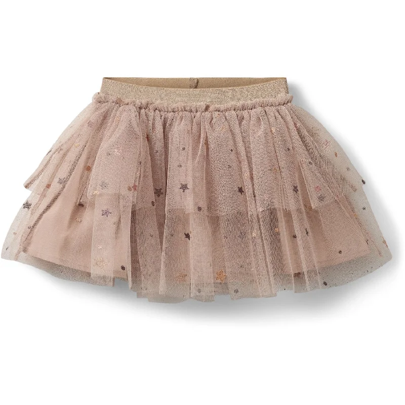 Sofie Schnoor Light Rose Skirt silk skirt smooth