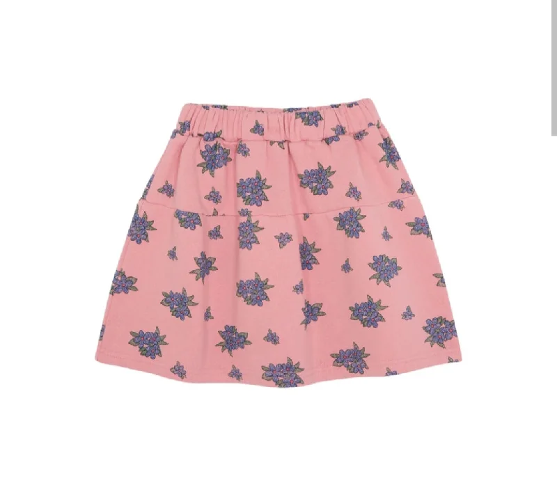 THE CAMPAMENTO PINK FLOWER SKIRT mini skirt trendy