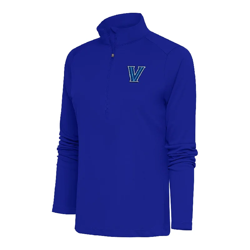 Ladies Villanova Wildcats 1/2 Zip Tribute Blue Jacket Plaid Jacket Tartan Jacket Houndstooth Jacket Ladies Villanova Wildcats 1/2 Zip Tribute Blue Jacket Plaid Jacket Tartan Jacket Houndstooth Jacket