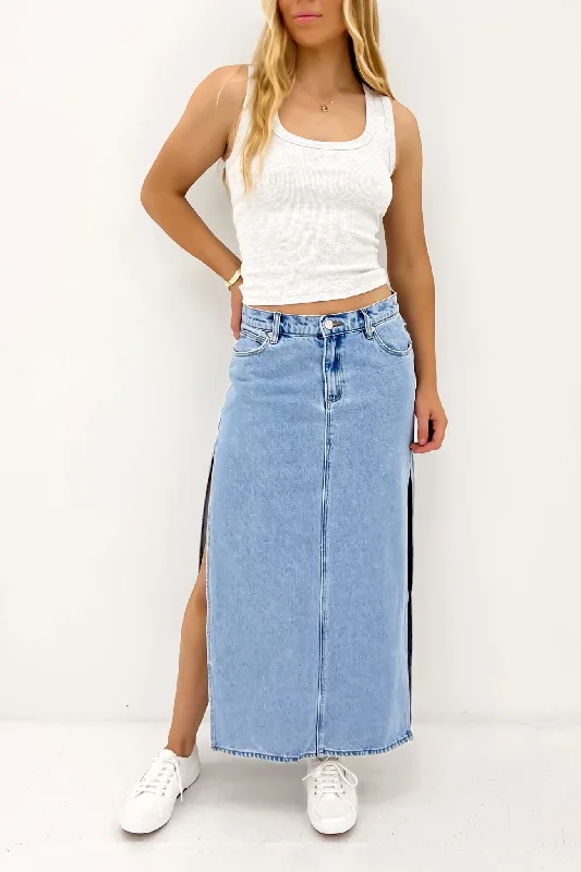 A 99 Maxi Skirt Loretta chiffon skirt flowing