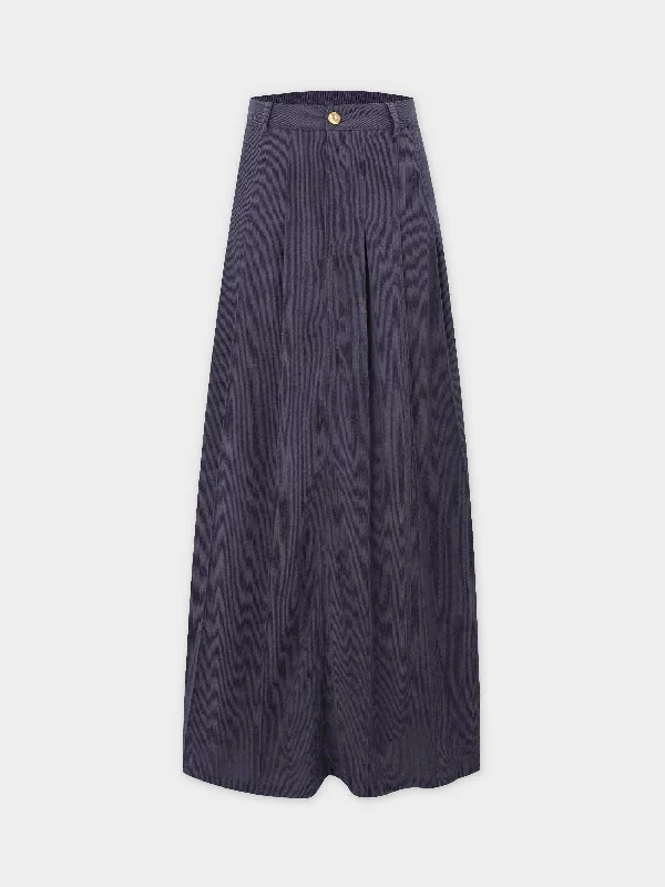 Corduroy Skirt-Grey high waist skirt