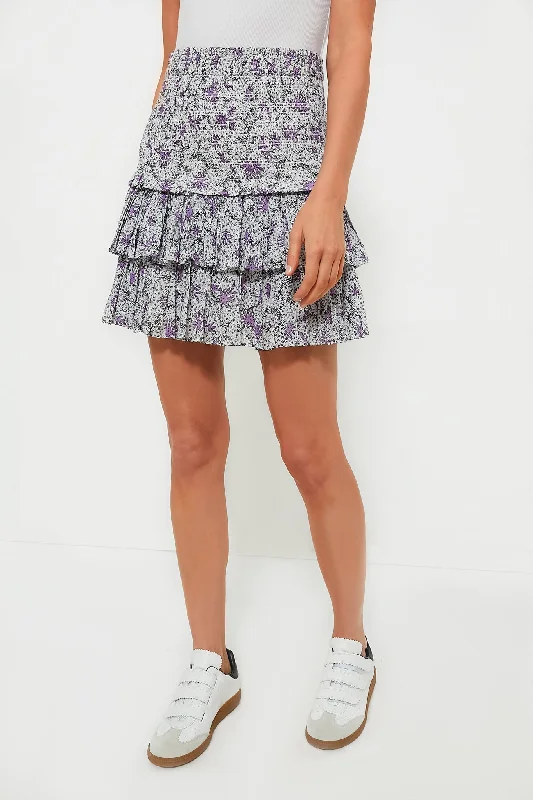Ecru Lilac Naomi Skirt tulle skirt dreamy