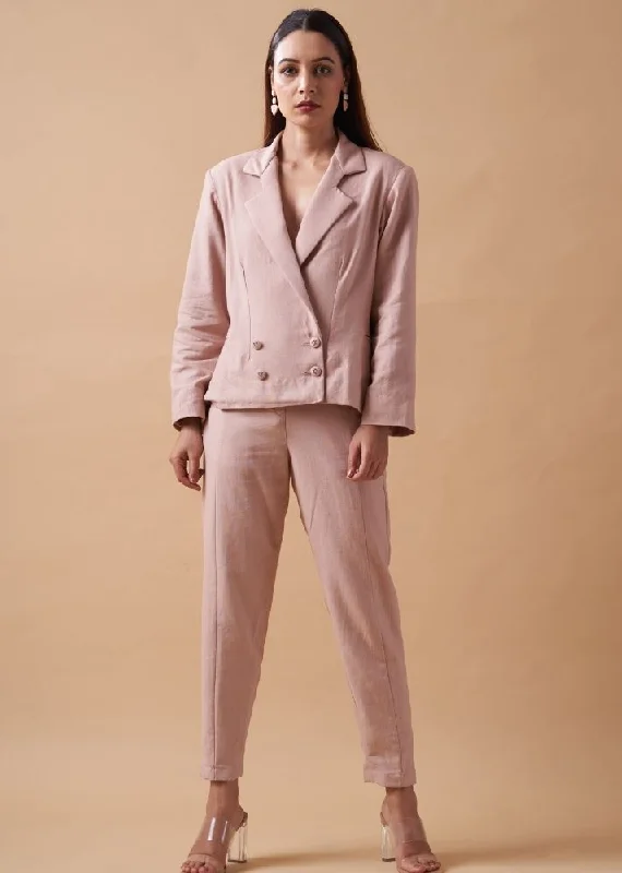 Elements Of Earth Pants- RosÃƒÆ’Ã‚Â© Relaxed High-Waist Trousers