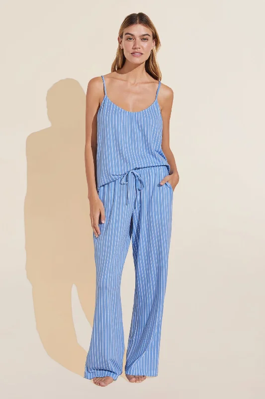 Gisele Printed TENCEL™ Modal Cami & Pant PJ Set Trendy High-Waist Trousers