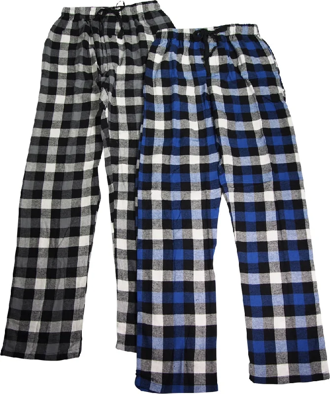 Black/Blue Plaids