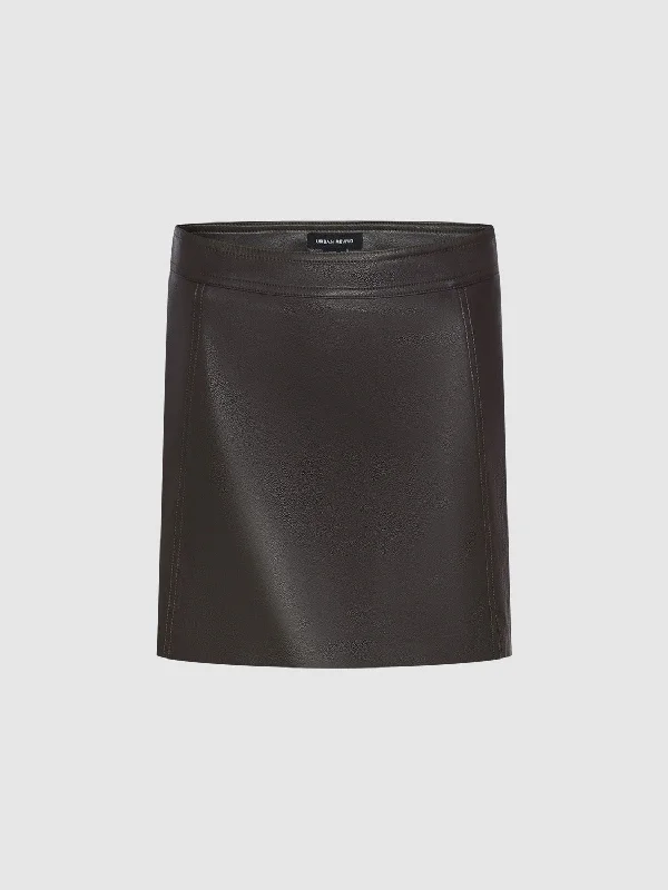 Leather Straight Skirts leather skirt modern