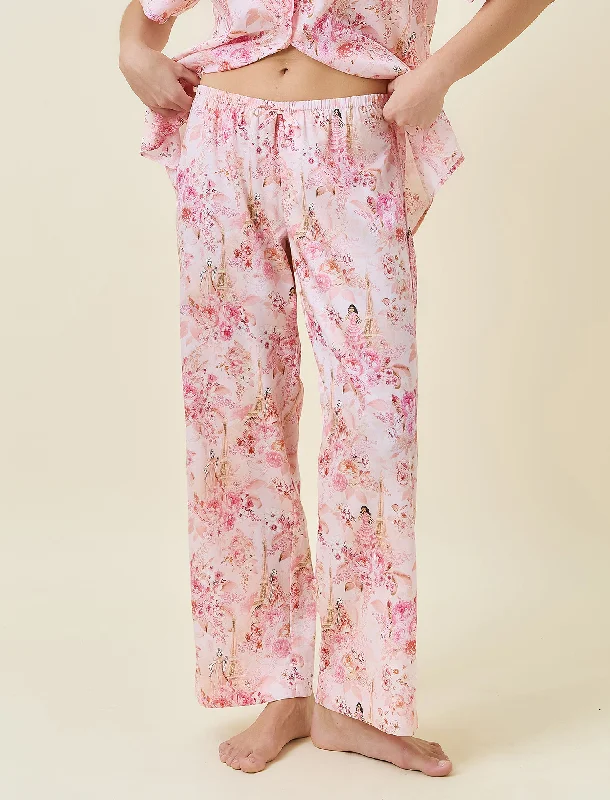 Magnificent Mess Full Length Pant Cozy Fitted Pants